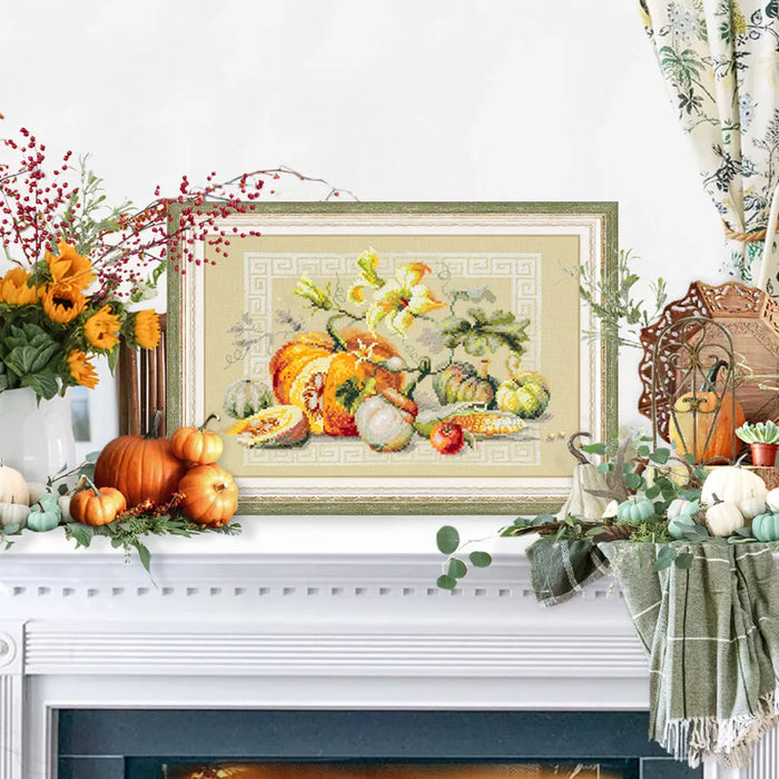 Pumpkin Fest 120-111 Counted Cross-Stitch Kit