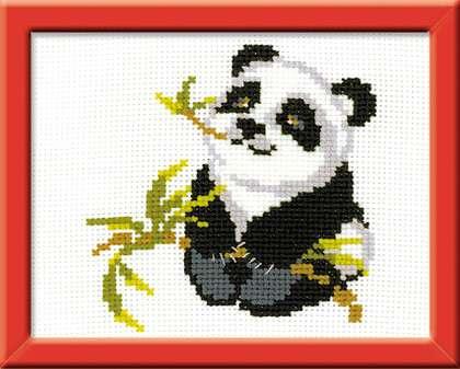 Panda HB-061R Counted Cross Stitch Kit - Wizardi