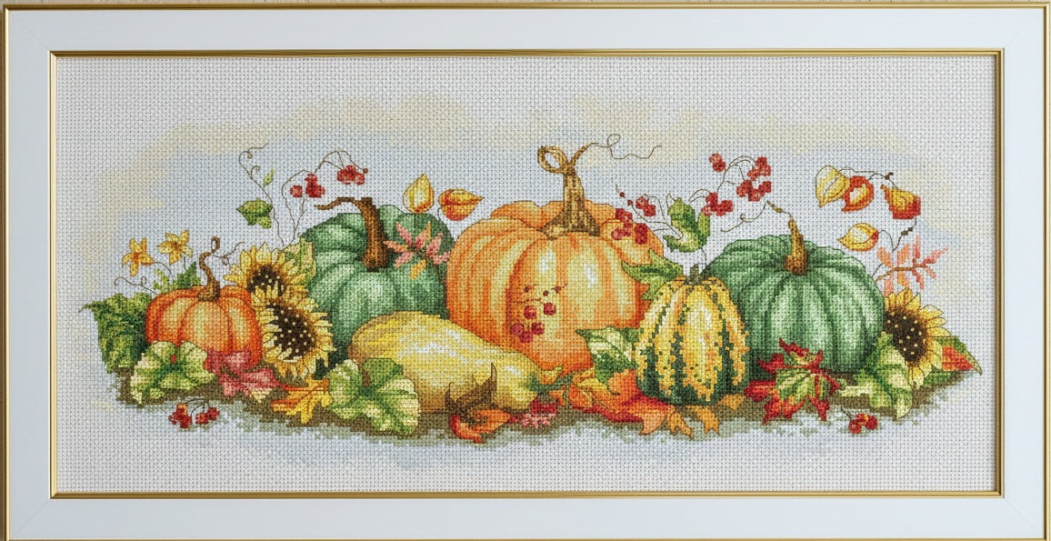 Autumn harvest M-0299 cross stitch kit