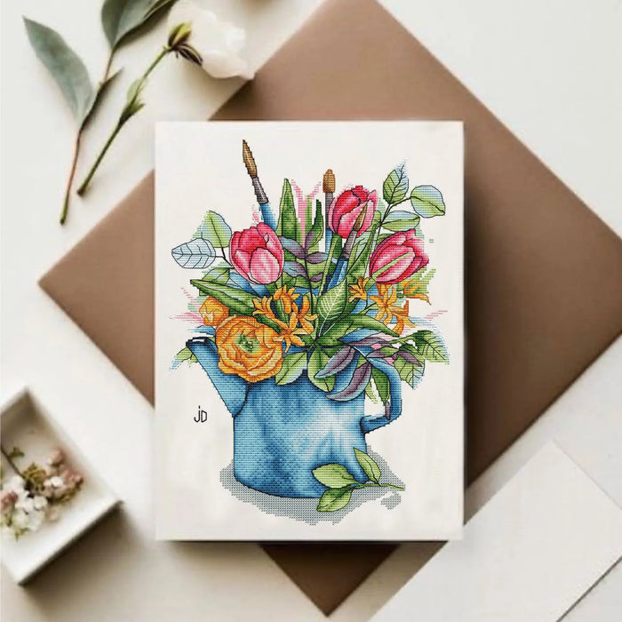 Spring bouquet - PDF Cross Stitch Pattern