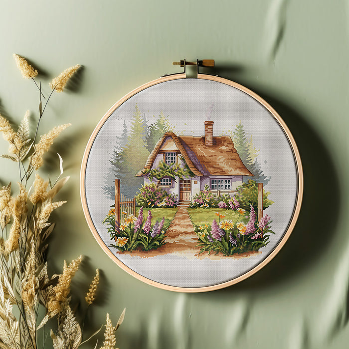 Enchantimg English House & Garden - PDF Cross Stitch Pattern