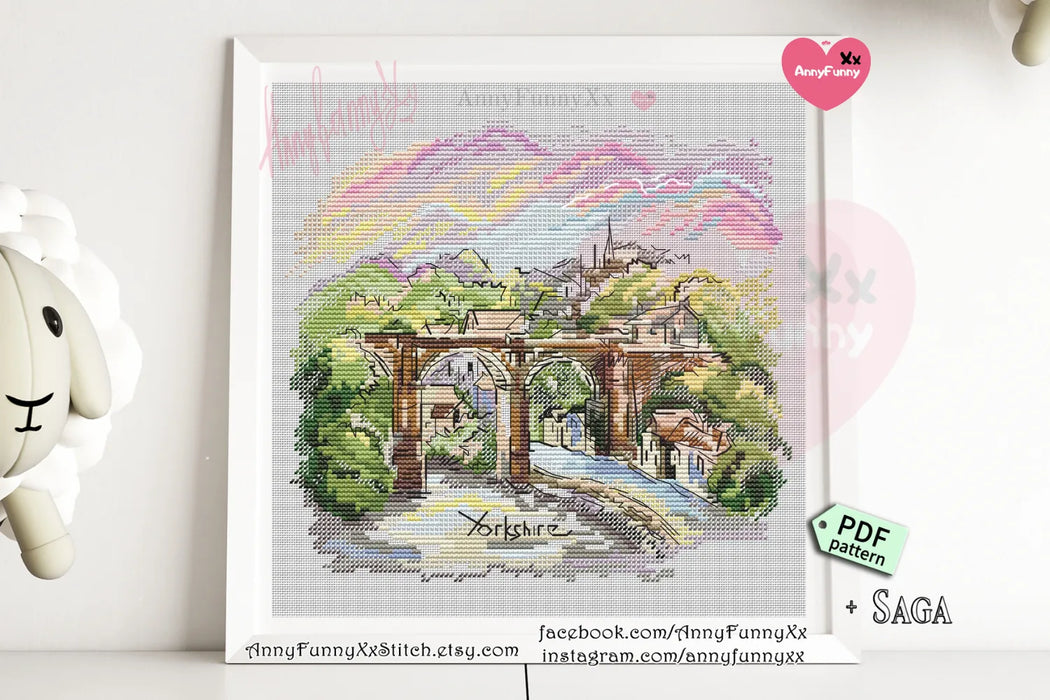 Yorkshire - PDF Cross Stitch Pattern