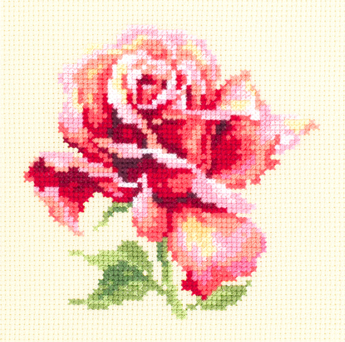 Beautiful Rose 150-001 Counted Cross-Stitch Kit