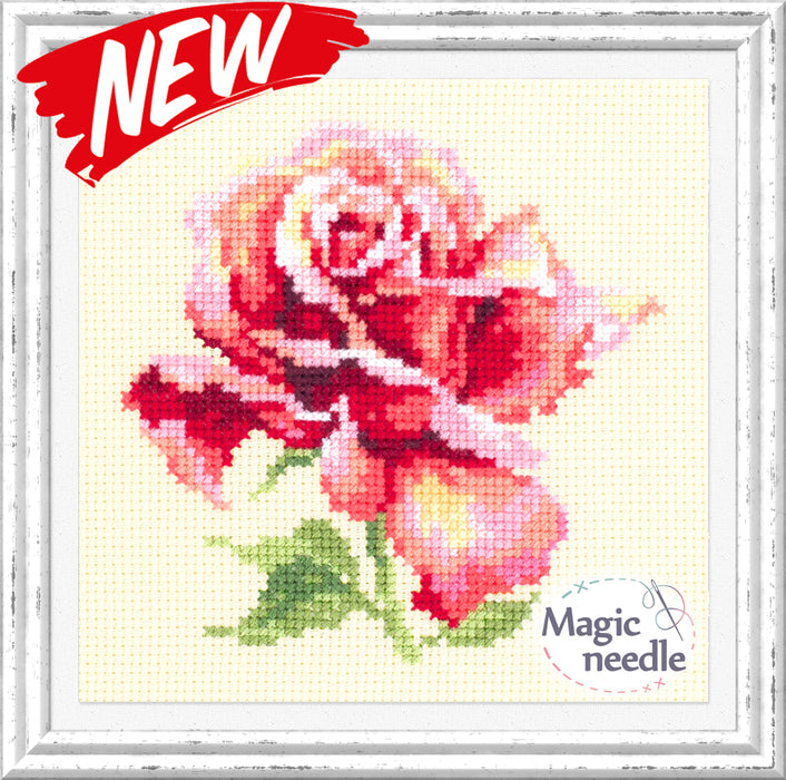 Beautiful Rose 150-001 Counted Cross-Stitch Kit