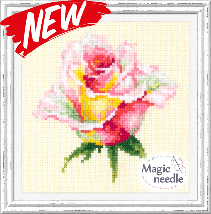 Blooming Rose 150-004 Counted Cross-Stitch Kit