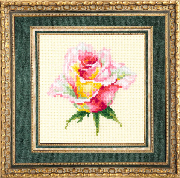 Blooming Rose 150-004 Counted Cross-Stitch Kit