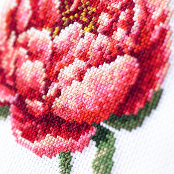 Red Peony 150-009 Counted Cross-Stitch Kit