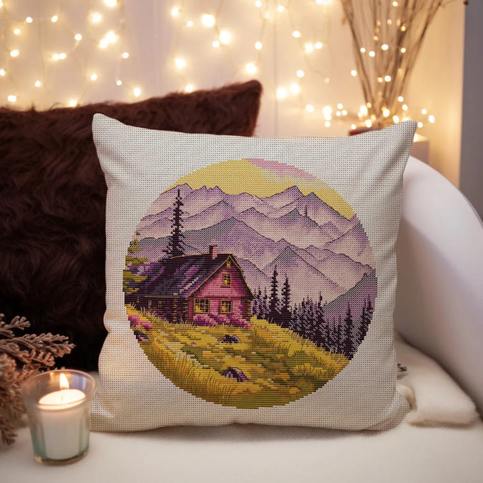 Enchanted Mountain Retreat - PDF Cross Stitch Pattern