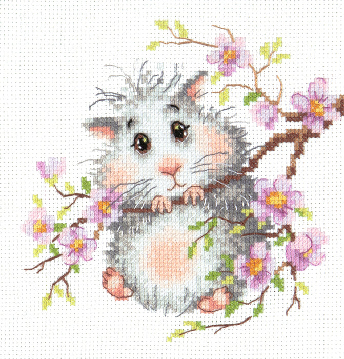 Mr.Hamster 18-92 Counted Cross-Stitch Kit