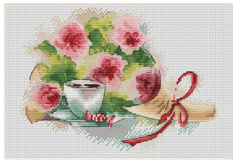 Fragrant Spring - PDF Cross Stitch Pattern