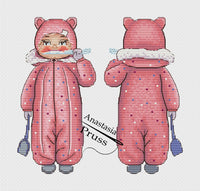 Carefree Childhood - PDF Cross Stitch Pattern