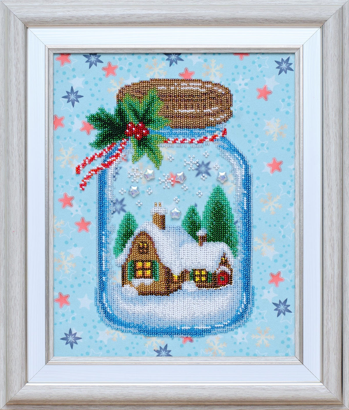 Fabulous holiday TN-1089 bead embroidery kit - photo 1