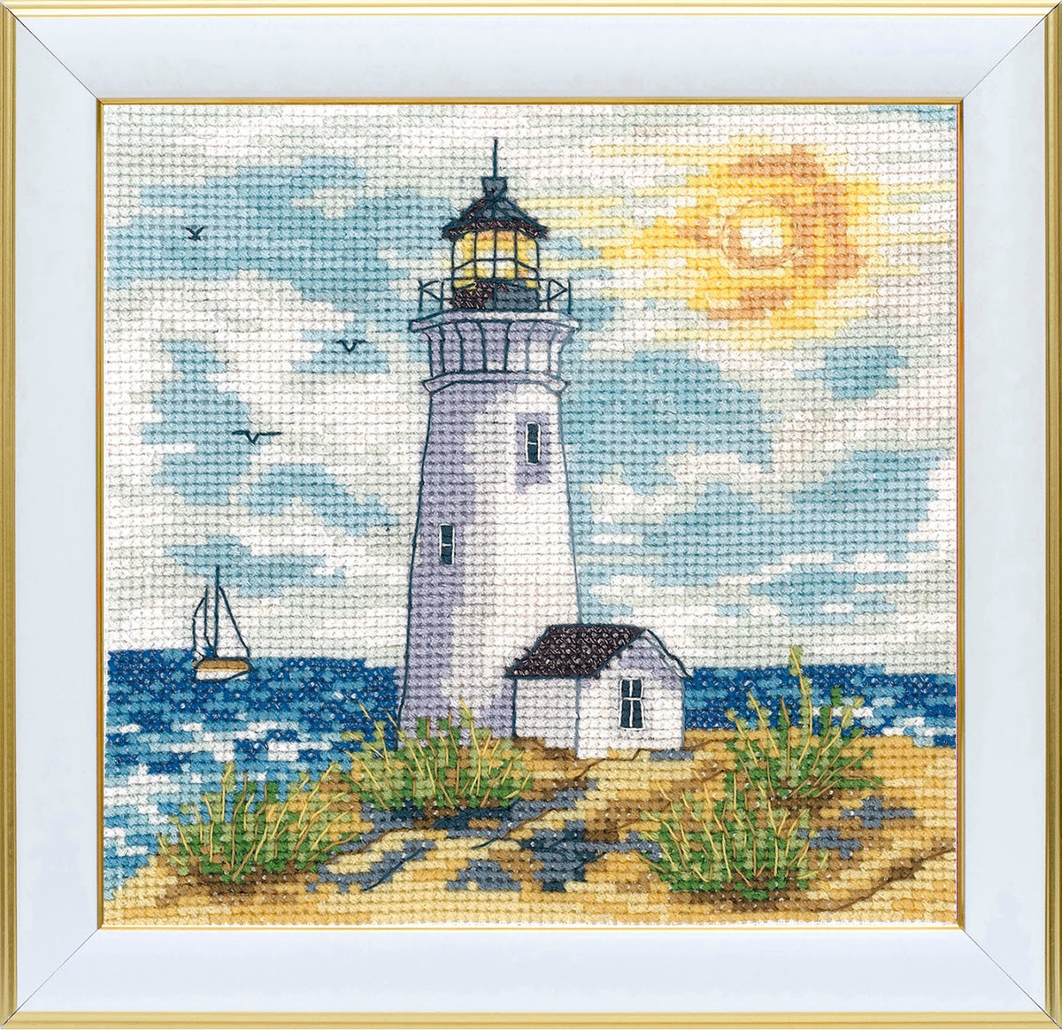 The Lighthouse M-0408 cross stitch kit