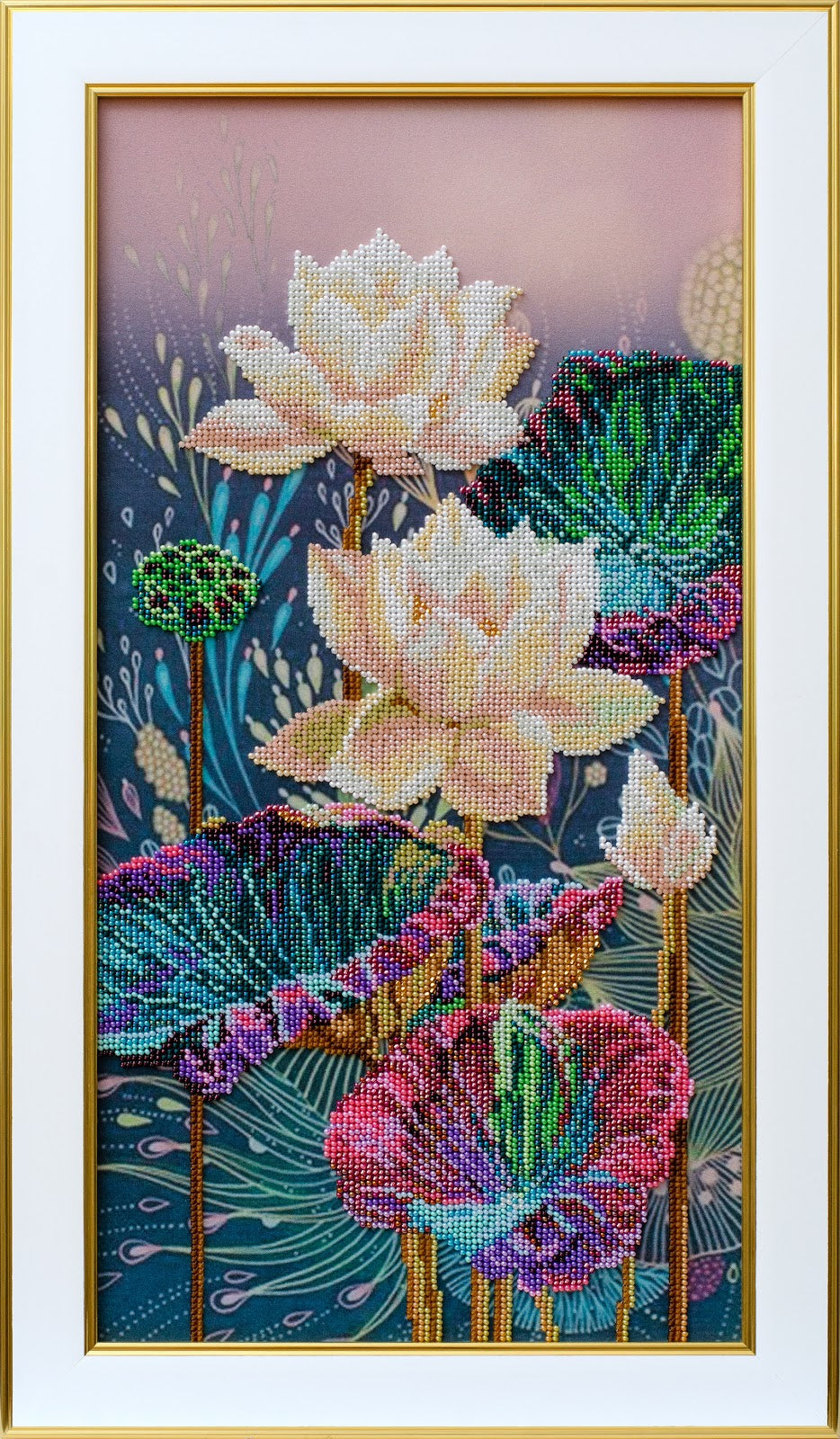 Lotus TN-1311 bead embroidery kit - photo 1