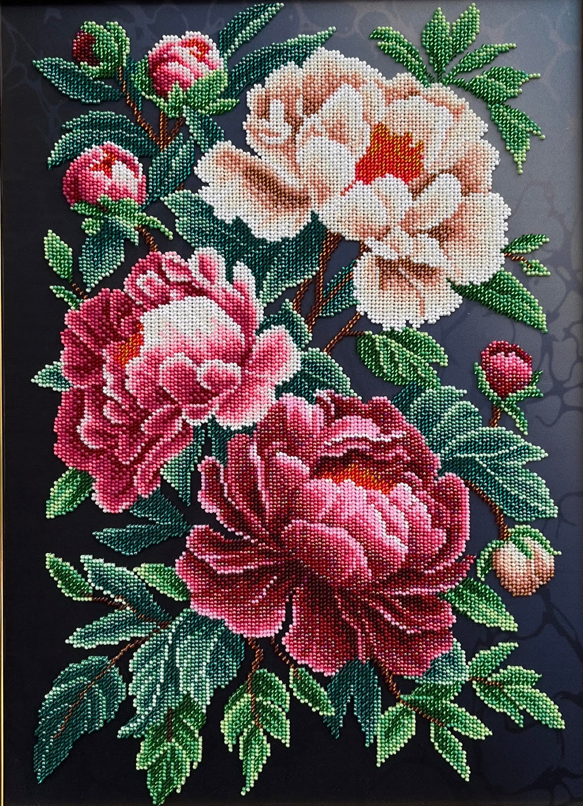 Peonies TN-1389 bead embroidery kit - photo 4