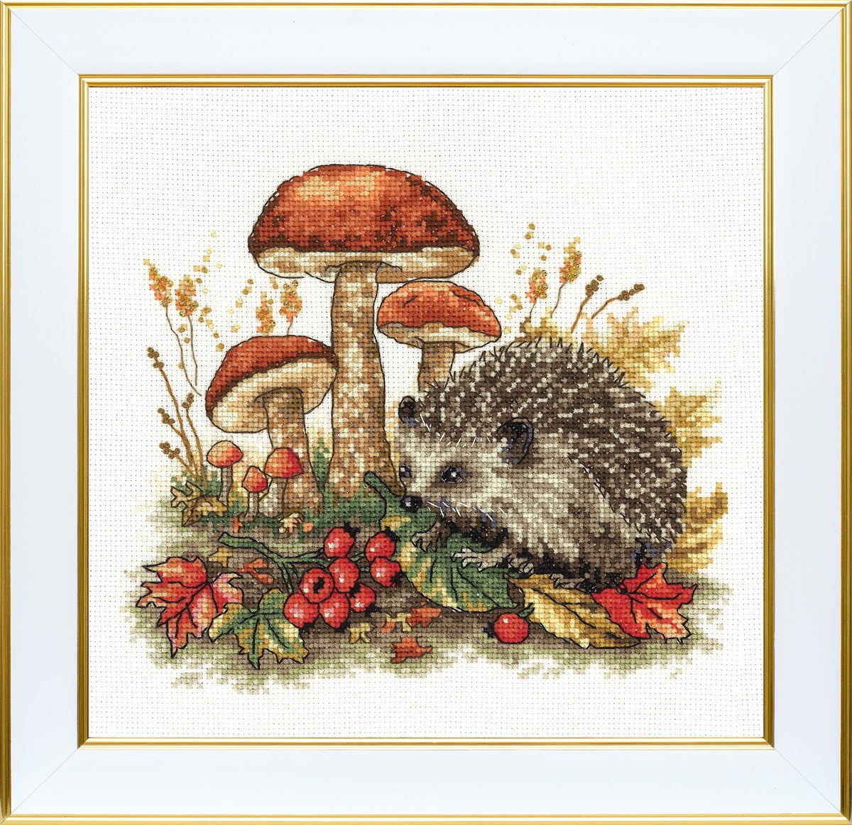 Hedgehog M-0326 cross stitch kit