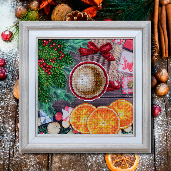 New Year's mood TN-1090 bead embroidery kit