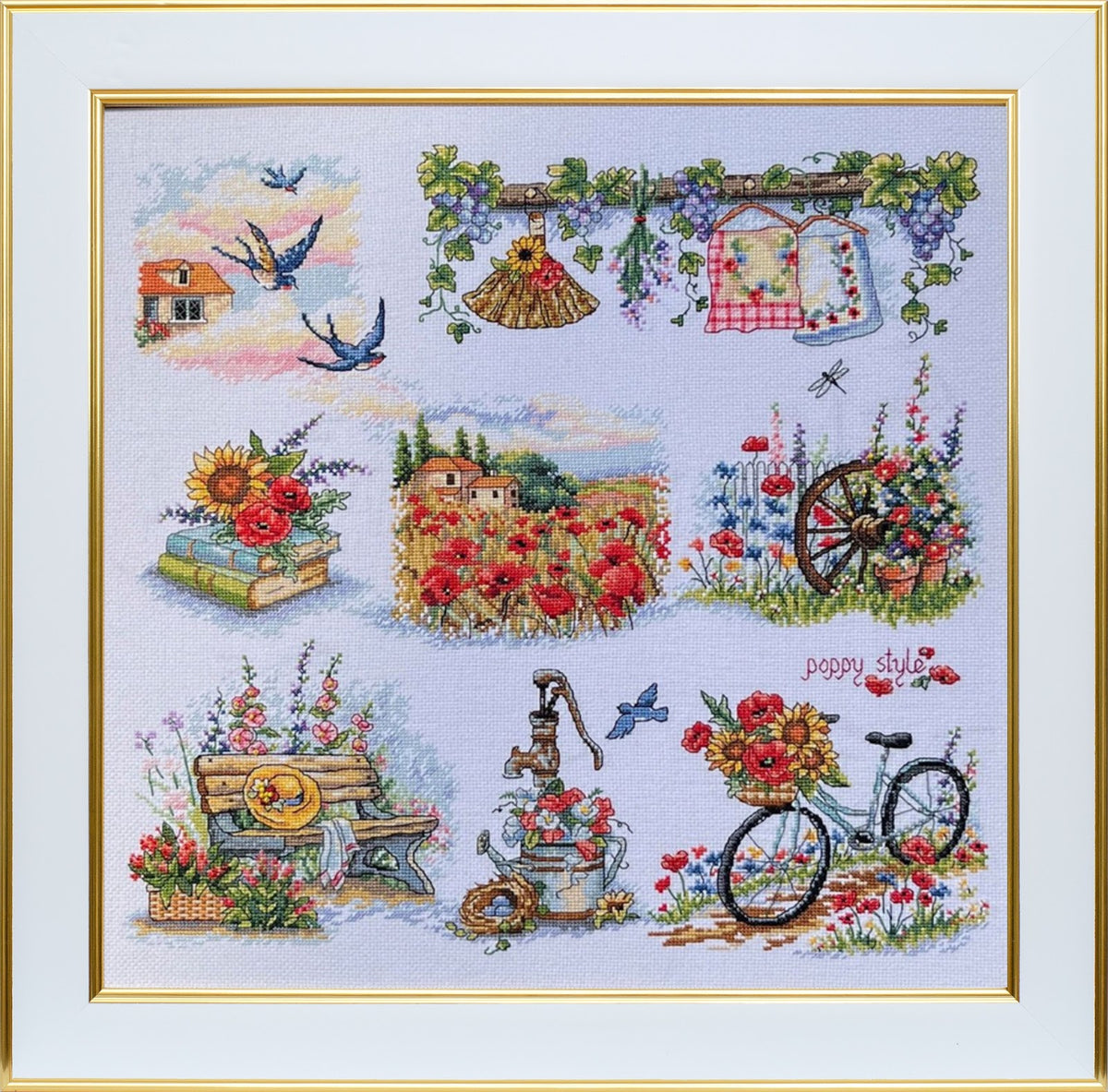 Summer harmony M-0293 cross stitch kit