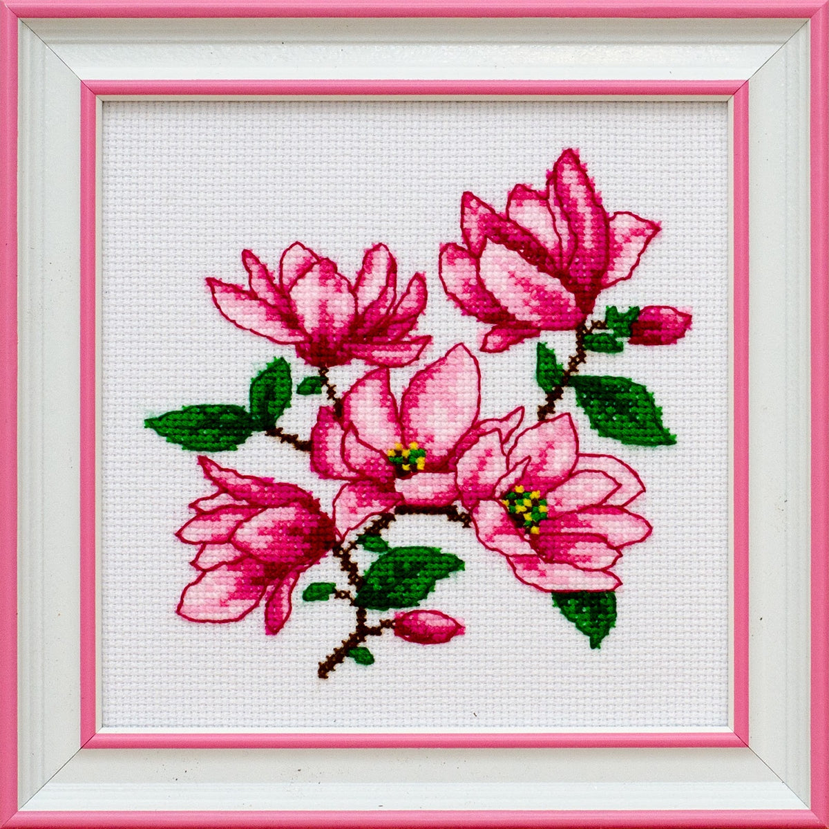Magnolias M-0118 cross stitch kit