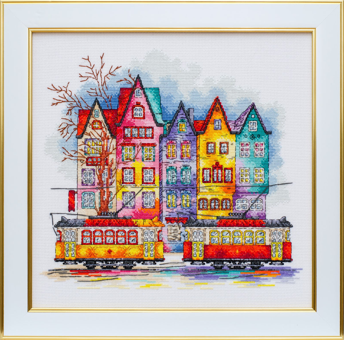 Colors of the Old City M-0250 cross stitch kit