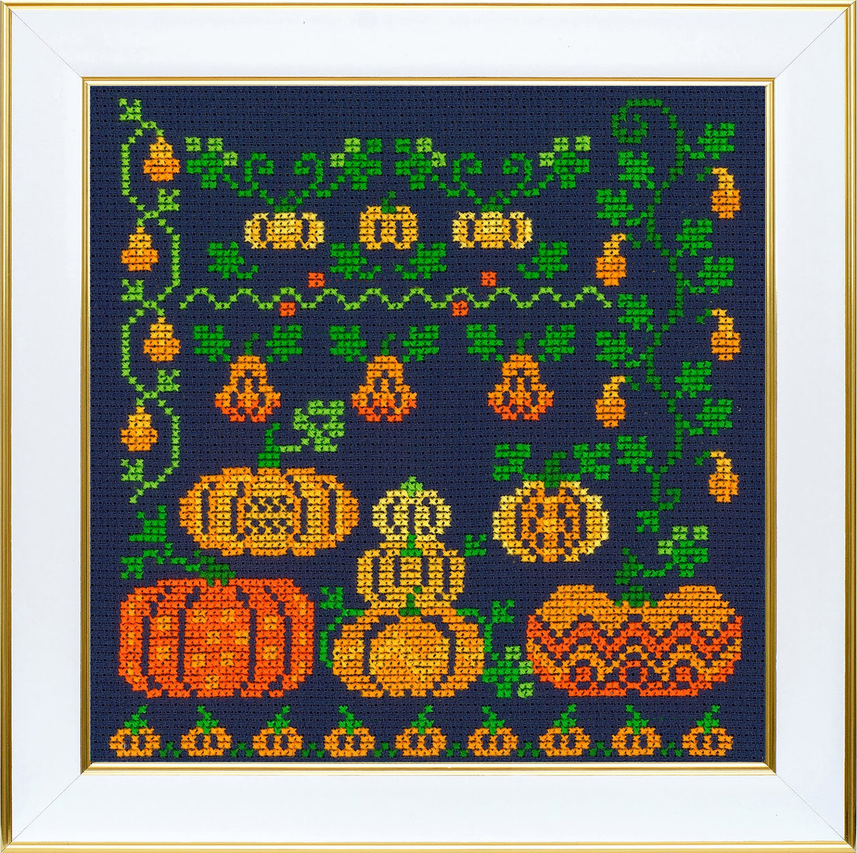 Pumpkins M-0382 cross stitch kit