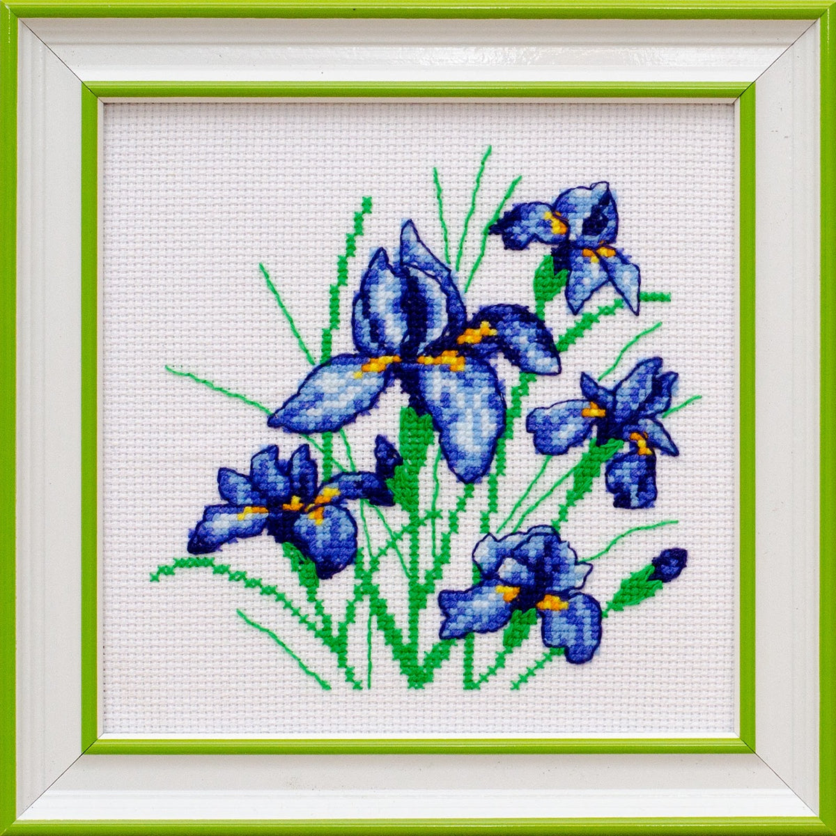 Irises M-0119 cross stitch kit