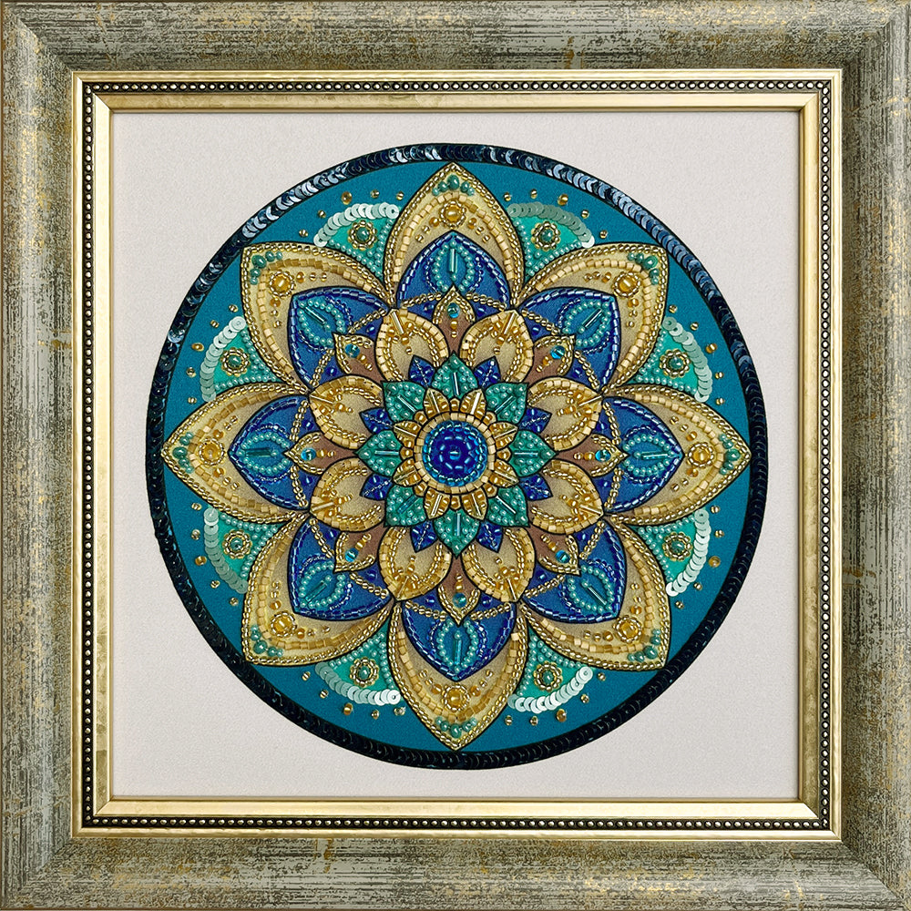 Mandala Source of Abundance TN-1435 bead embroidery kit - photo 2