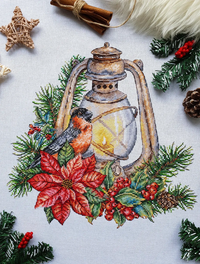 Christmas Lantern - PDF Cross Stitch Pattern