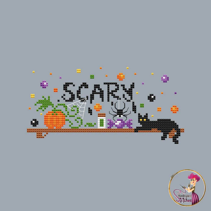 Scary - PDF Cross Stitch Pattern