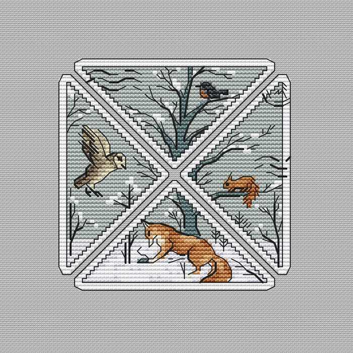 Once Upon a Time in the Woods. Set - PDF Cross Stitch Pattern