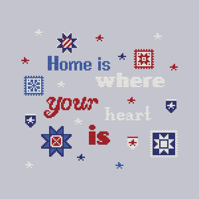 Home is where your heart is - PDF Cross Stitch Pattern