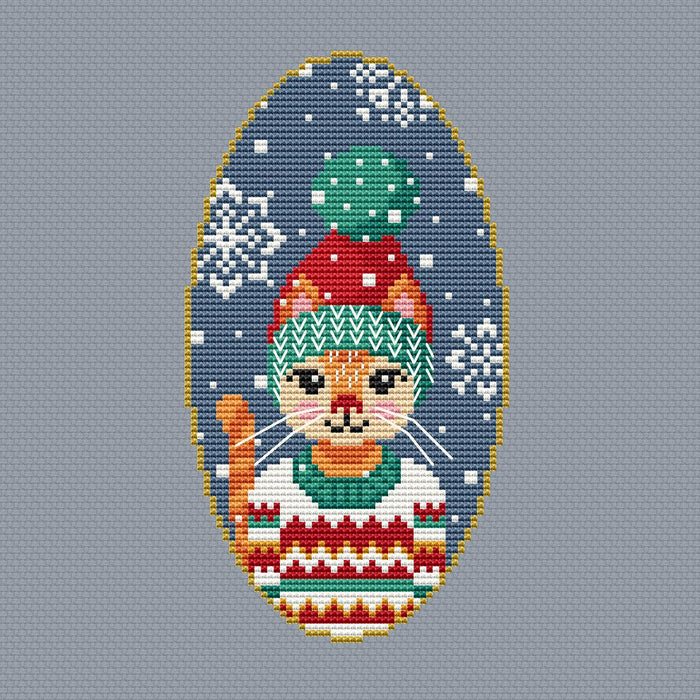 New Year`s mood - PDF Cross Stitch Pattern