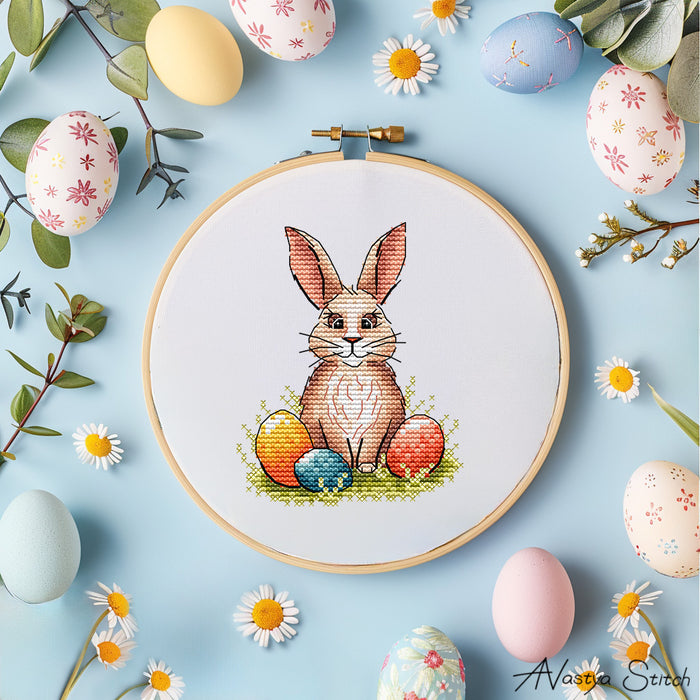 Easter Bunny - PDF Cross Stitch Pattern