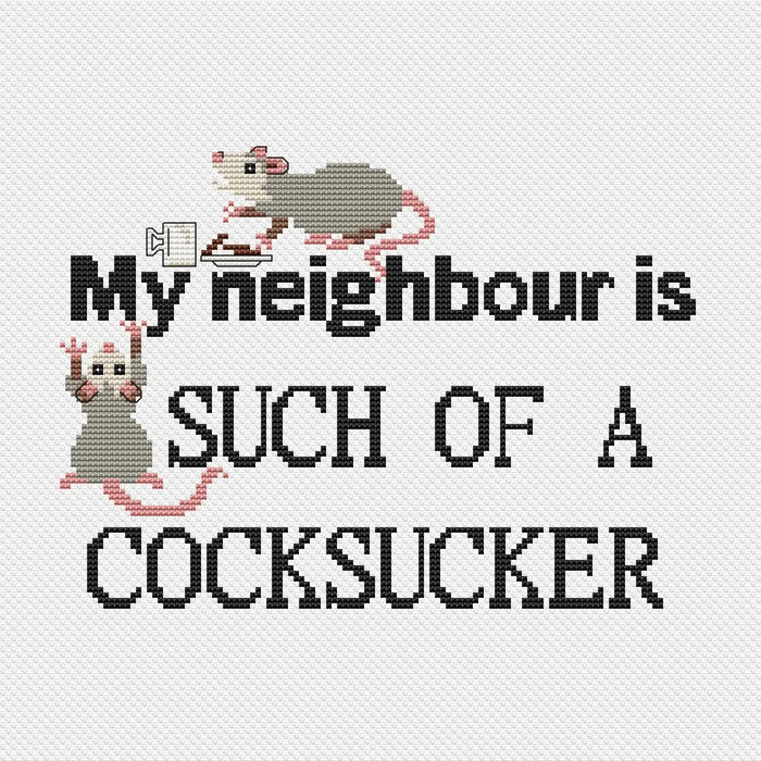 My Neighbour - PDF Cross Stitch Pattern