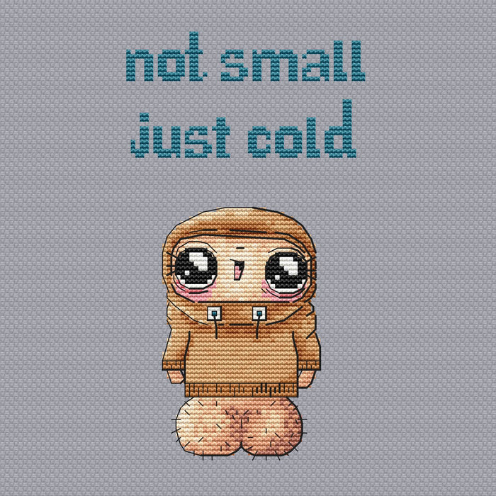 Not small - PDF Cross Stitch Pattern