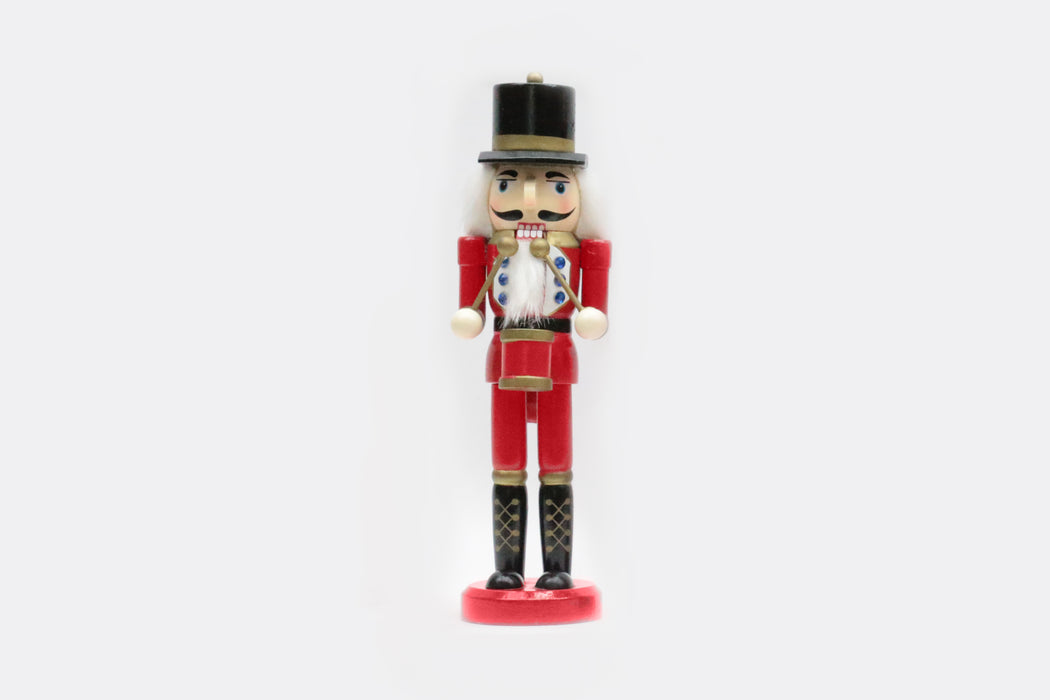 Wooden Regal Drummer Nutcracker Wizardi F07M6-13A