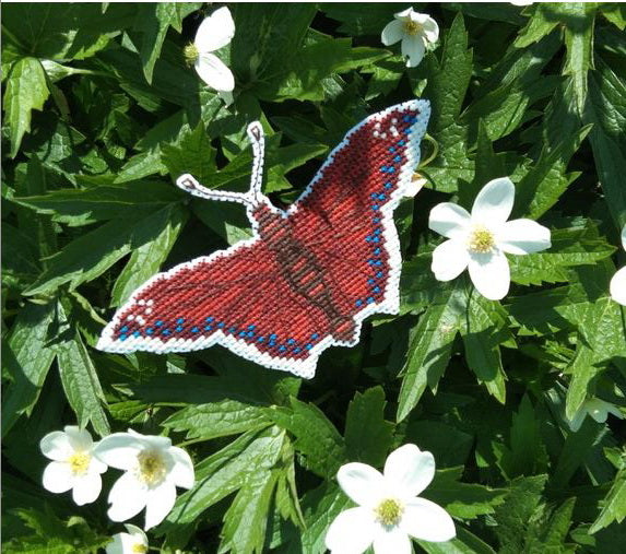 Butterfly. Nymphalis antiopa - PDF Cross Stitch Pattern