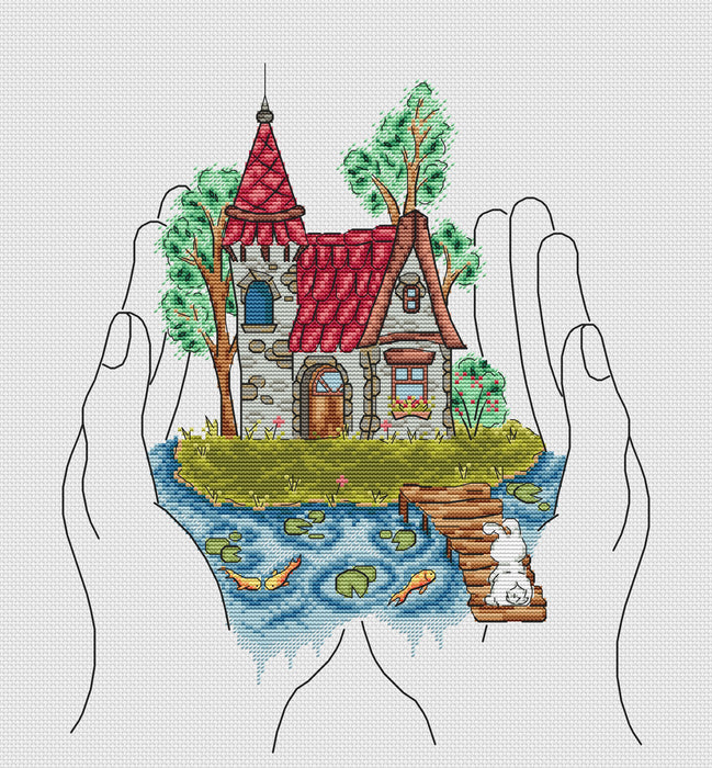 Everything is in your hands - PDF Cross Stitch Pattern