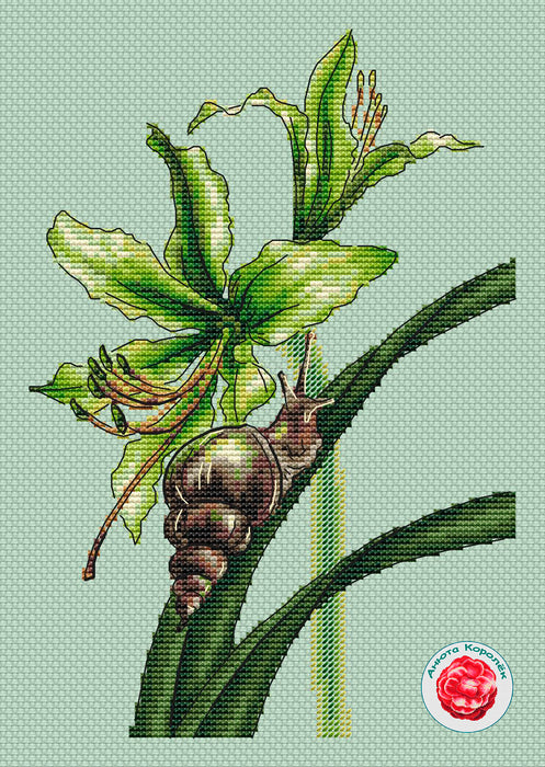 Snails - PDF Cross Stitch Pattern