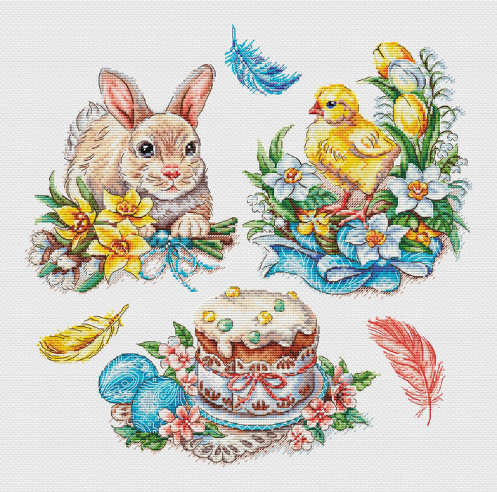 Easter Sampler - PDF Cross Stitch Pattern