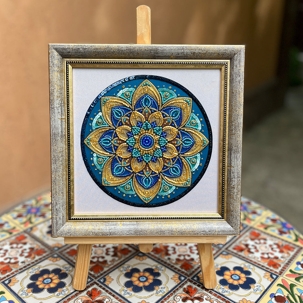 Mandala Source of Abundance TN-1435 bead embroidery kit - photo 1