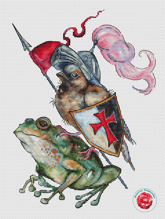 Knight - PDF Cross Stitch Pattern