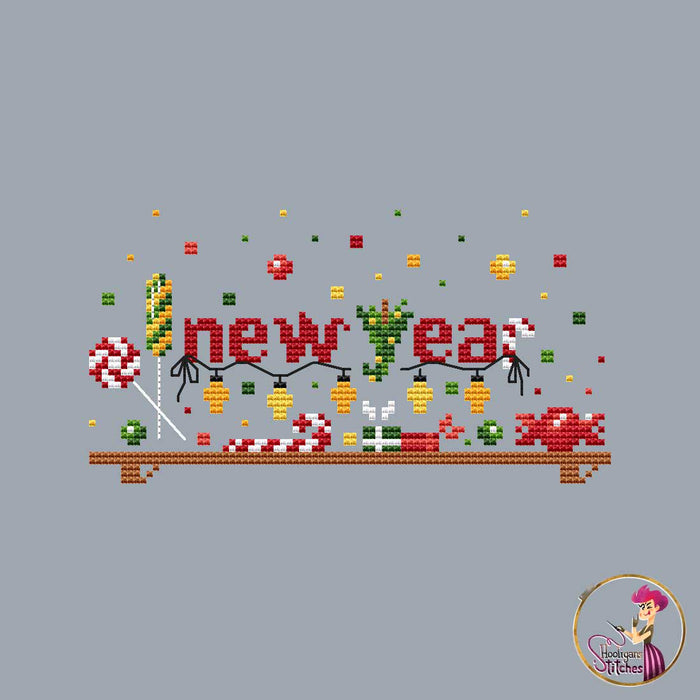 New Year - PDF Cross Stitch Pattern