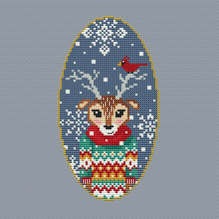 New Year`s mood 2 - PDF Cross Stitch Pattern