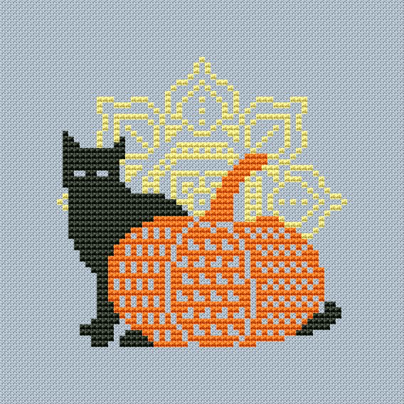 Pumpkin - PDF Cross Stitch Pattern