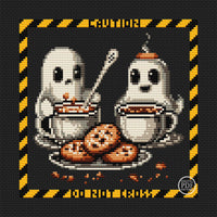 Coffee Lovers - PDF Cross Stitch Pattern