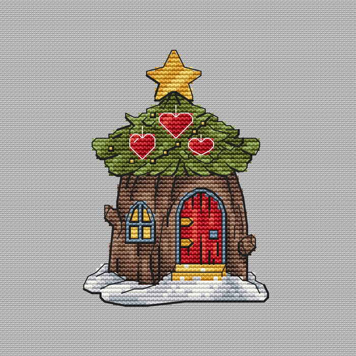 Christmas Tree - PDF Cross Stitch Pattern