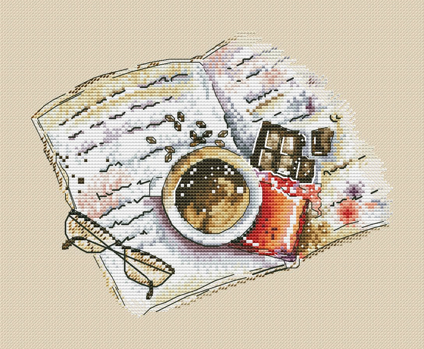 Coffee Time - PDF Cross Stitch Pattern