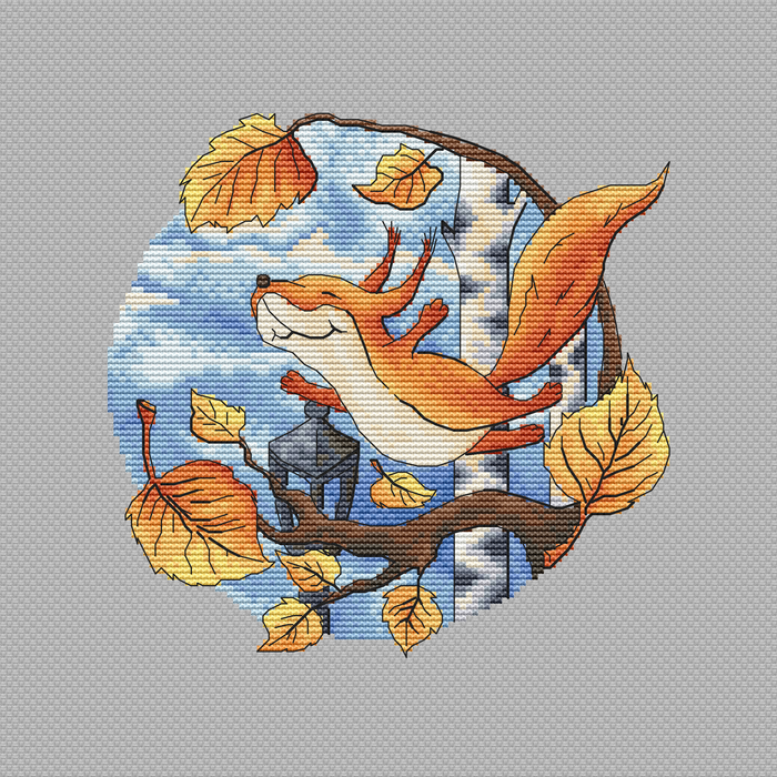 Freedom of autumn - PDF Cross Stitch Pattern