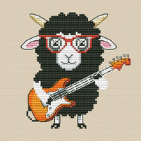 Toy Sheep 1 - PDF Cross Stitch Pattern
